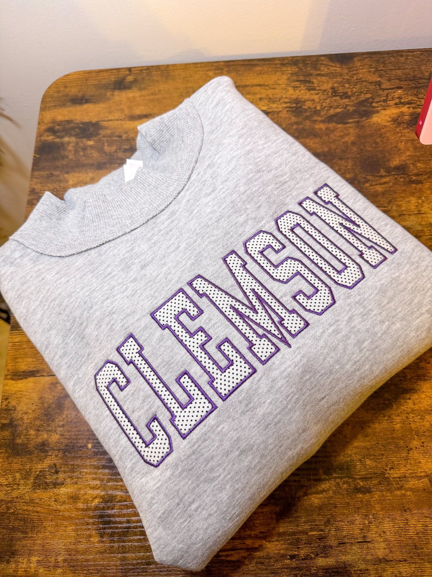 Clemson Polka Sweatshirt