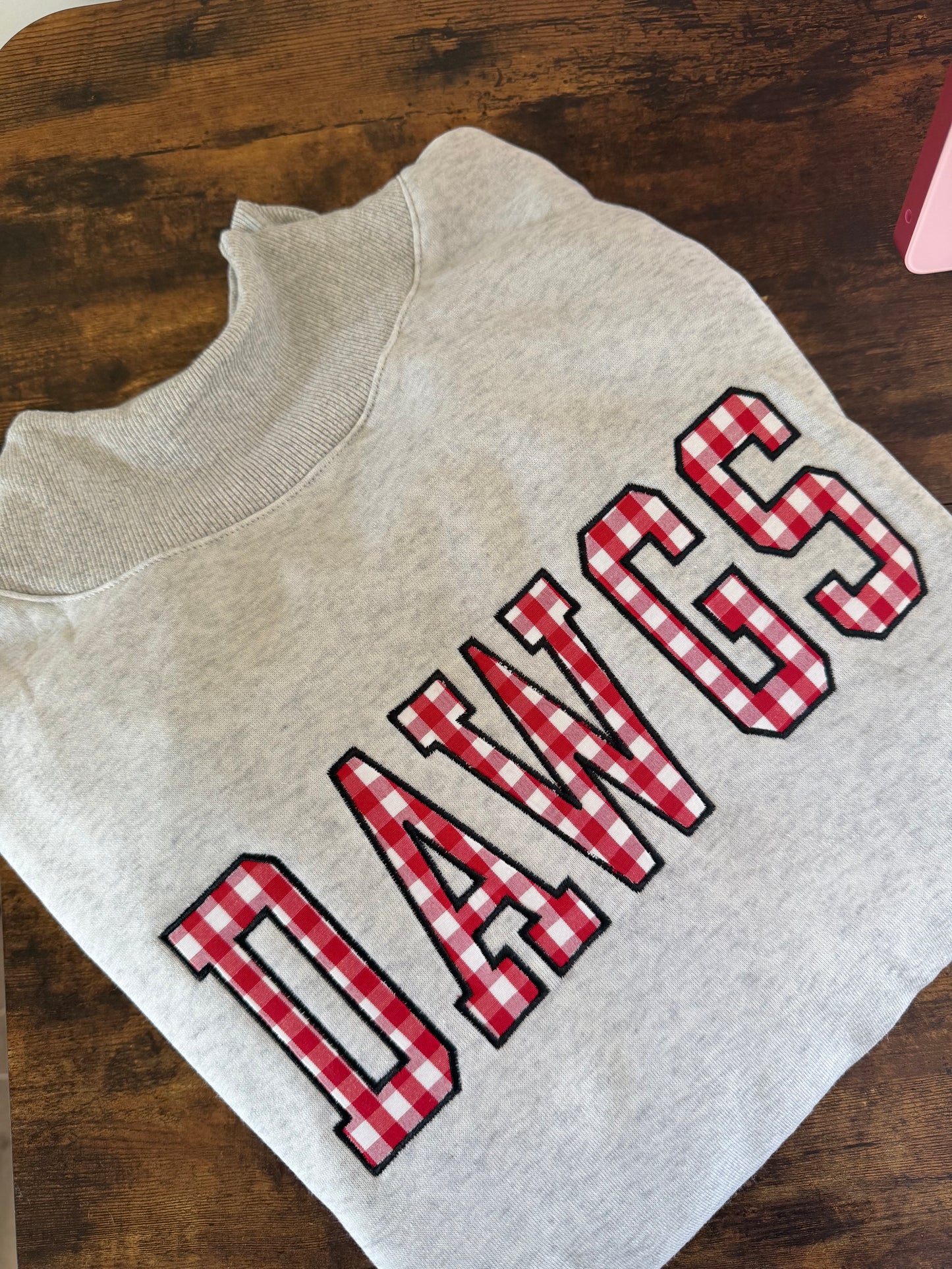 DAWGS Grey Mockneck