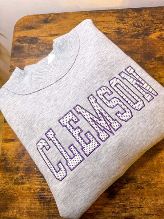 Clemson Polka Sweatshirt