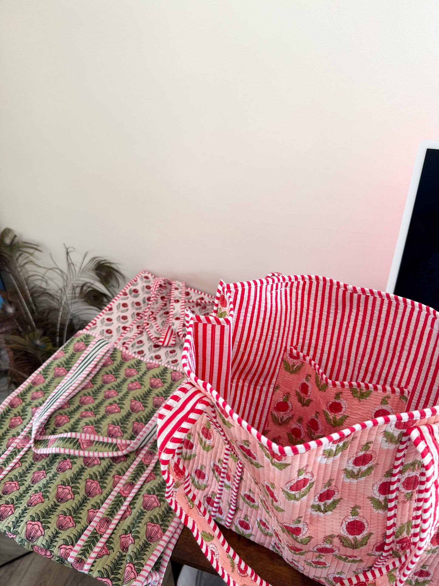Quilted Tote Bag