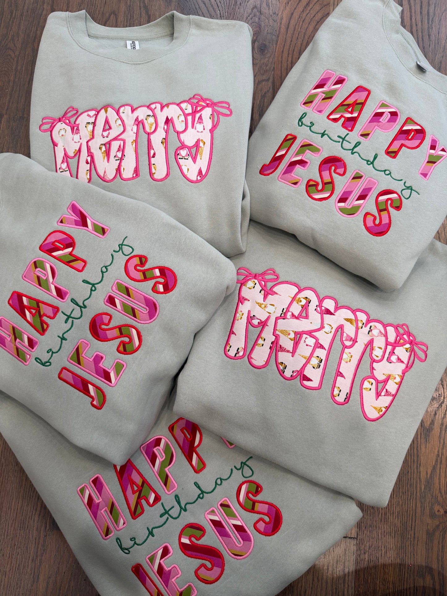 Happy Birthday Jesus Crewneck