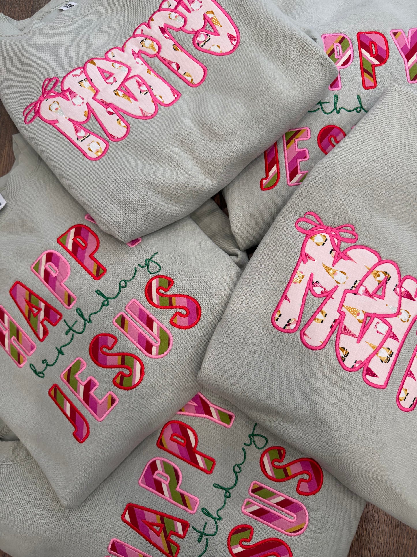 Happy Birthday Jesus Crewneck