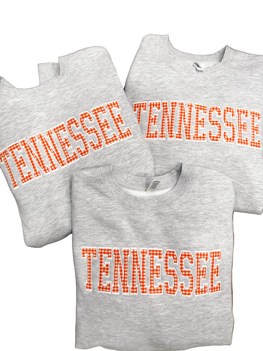Gingham Tennessee Crewneck