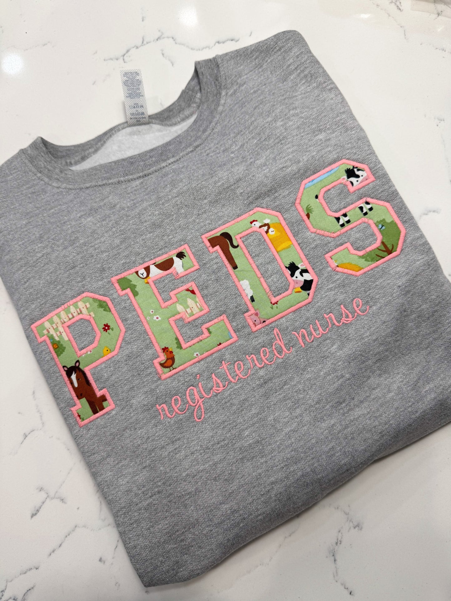 Farm PEDS Registered Nurse Sweatshirt