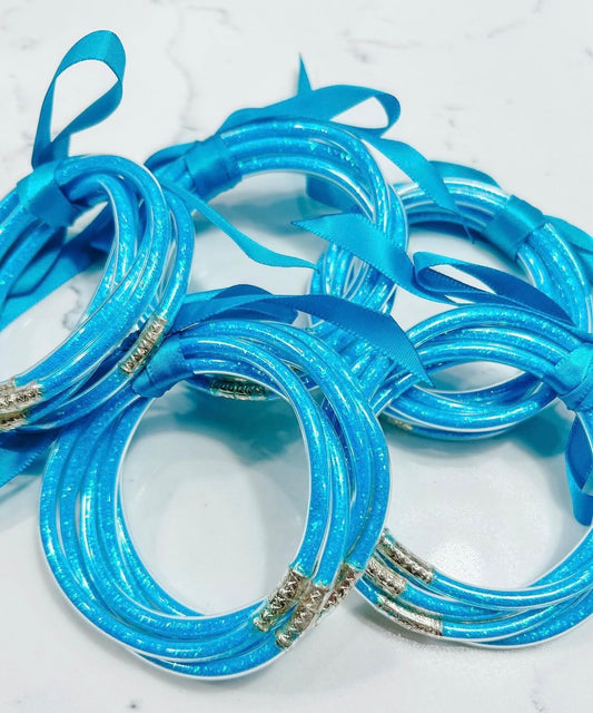 Blue Party Bangle Bracelets