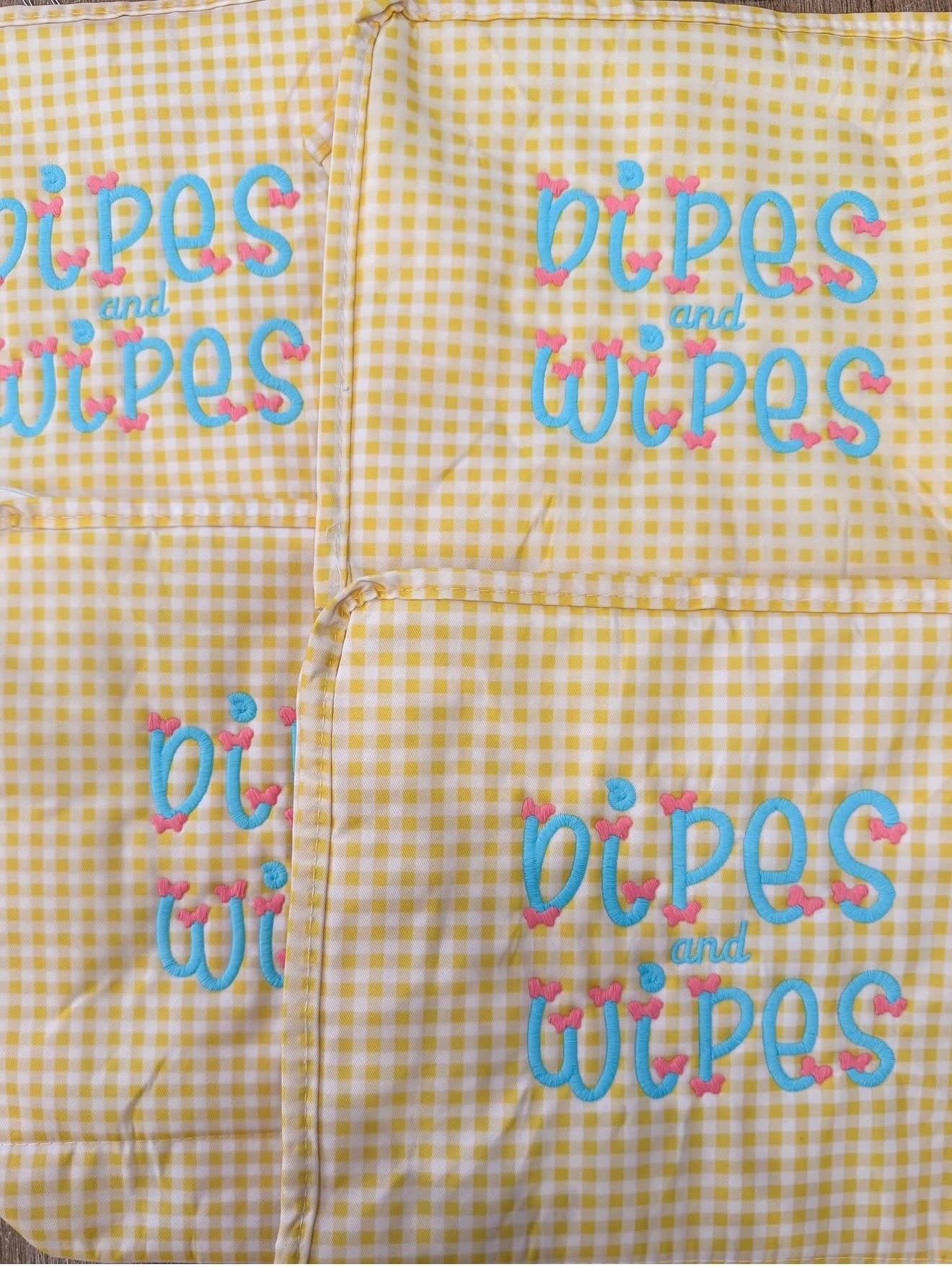 PREORDER Yellow Cotton Candy Dipes and Wipes Roadie