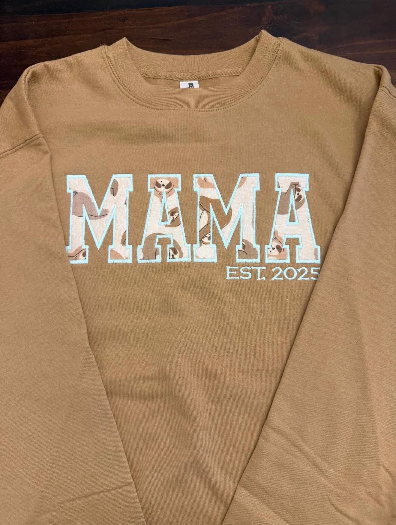 Sandstone Mama Onesie Keepsake Crewneck