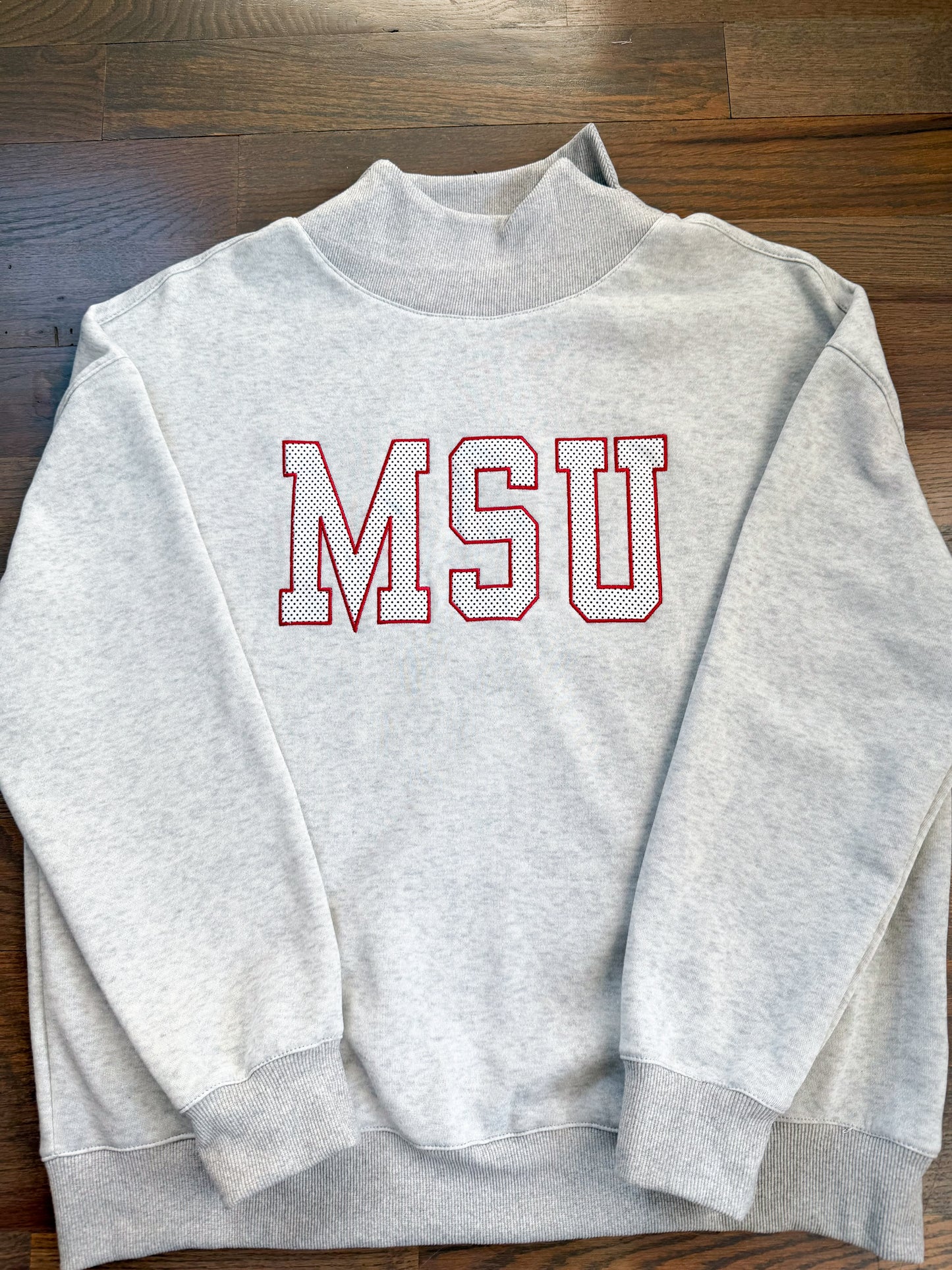 MSU Polka Mockneck