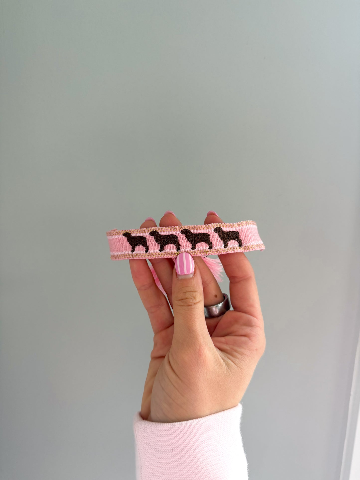 Boykin Spaniel Embroidered Bracelet