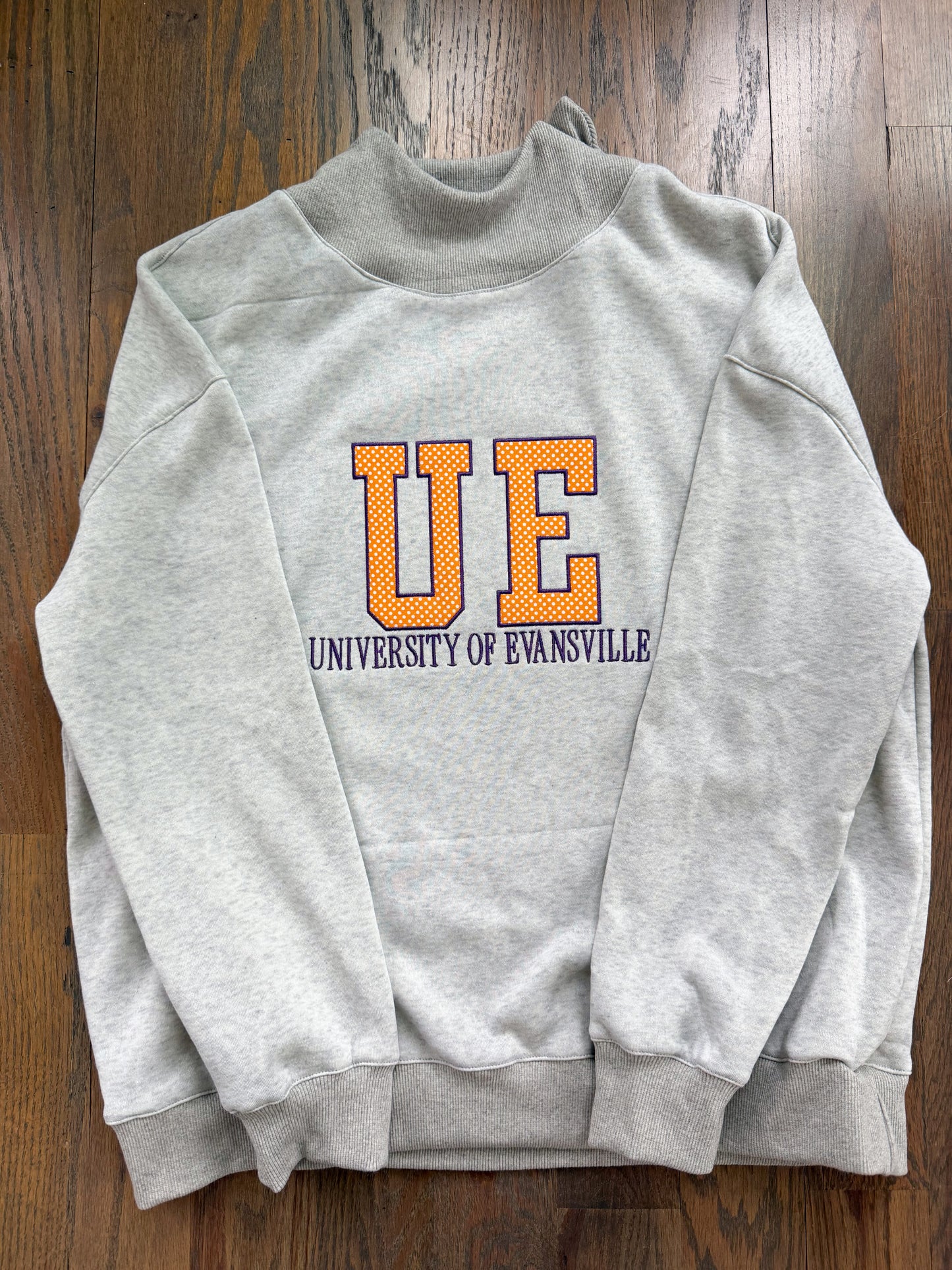 Custom Law School Applique and Simple Serif Wording Sweatshirt