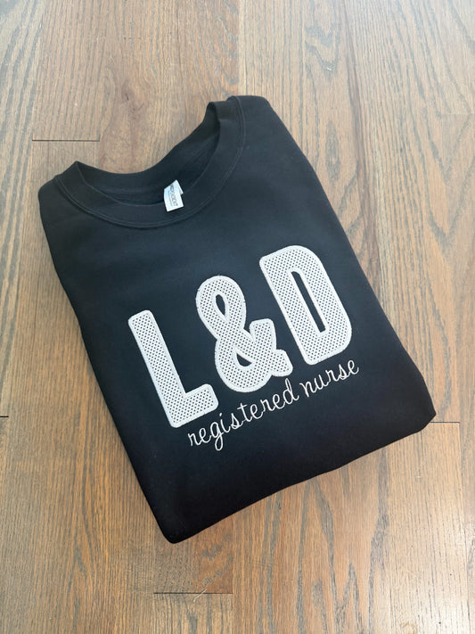 Polka L&D Registered Nurse Sweatshirt