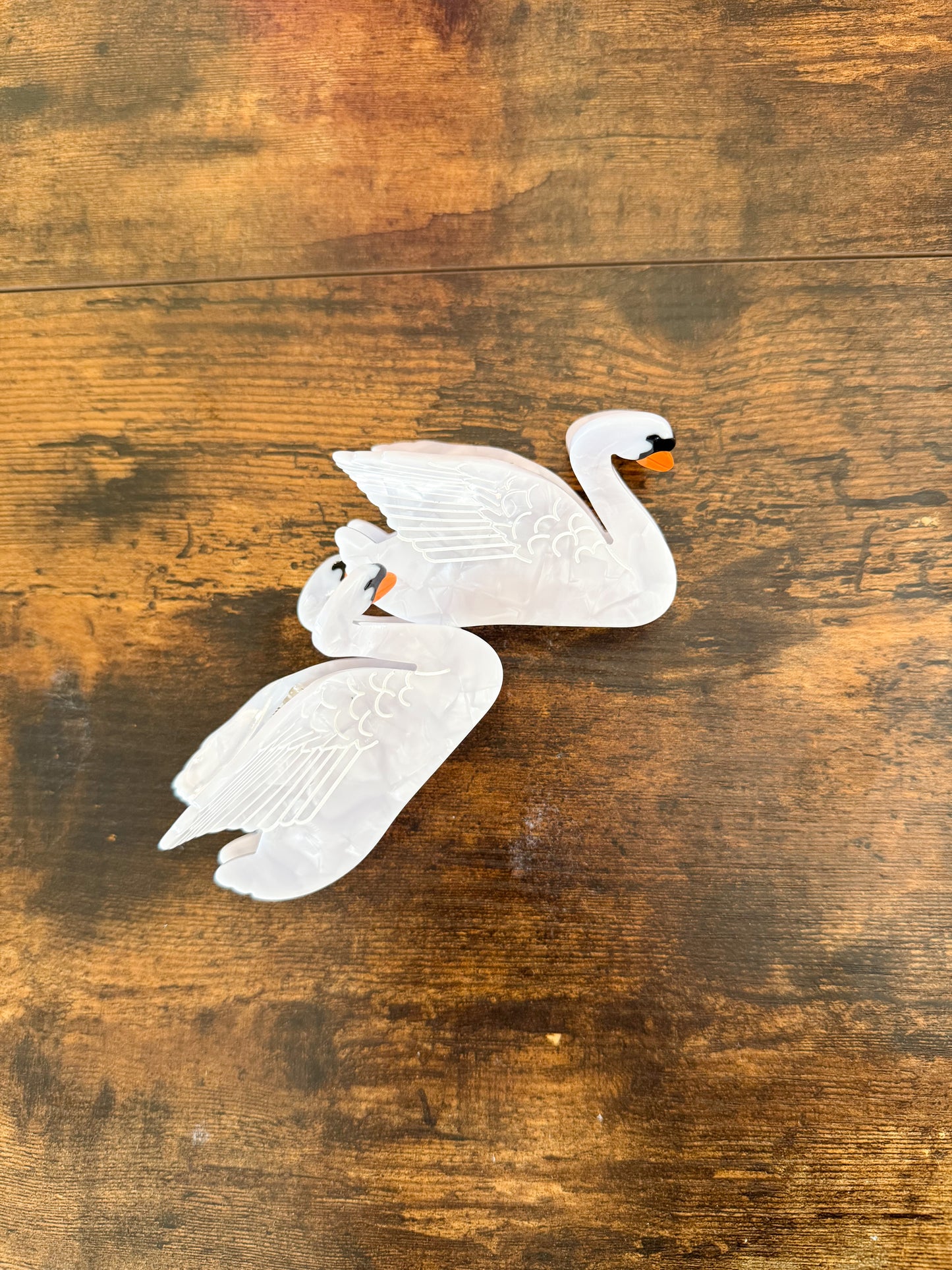Swan Hair Clip