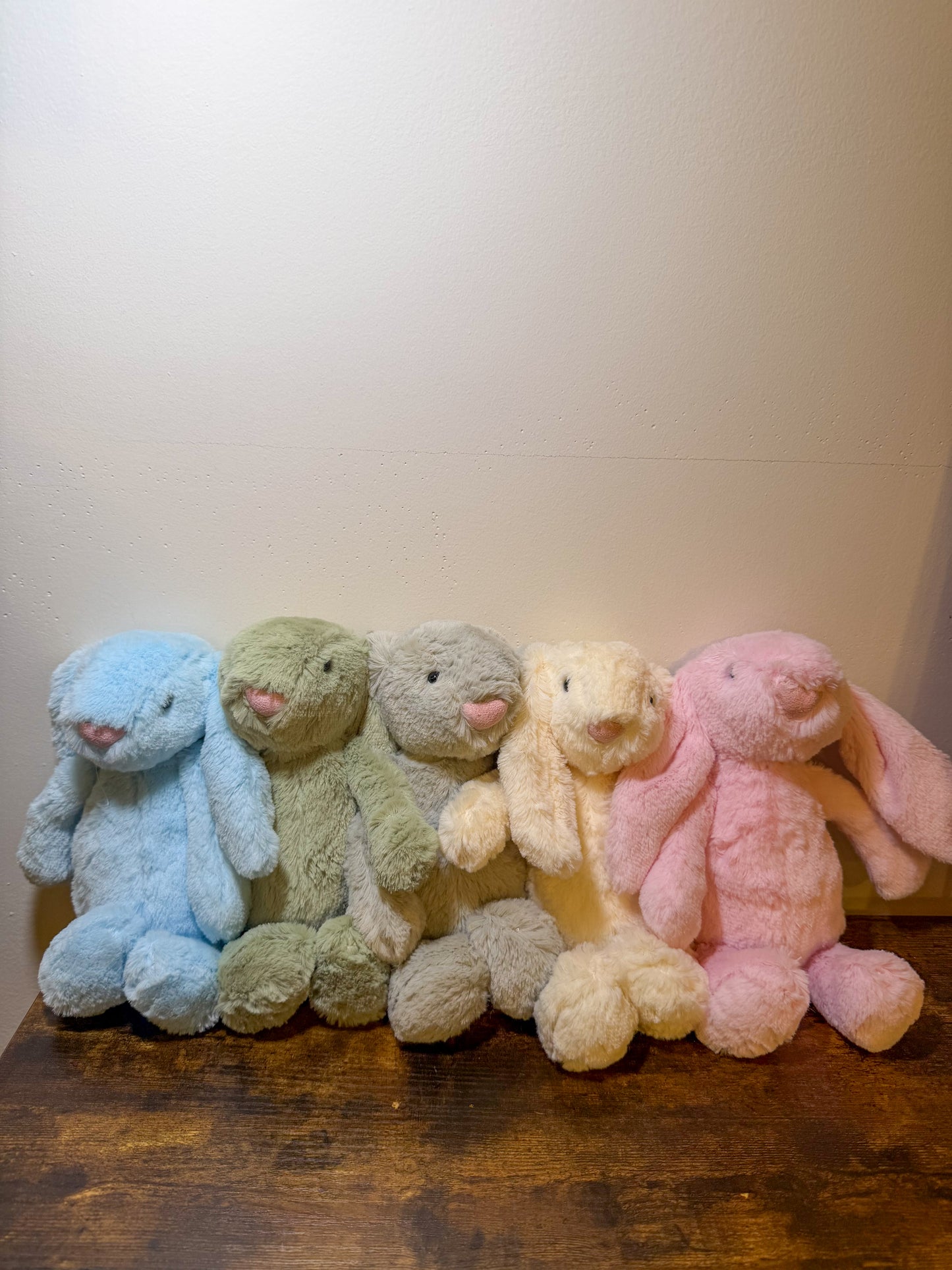 Mini  Embroidered Stuffed Bunny