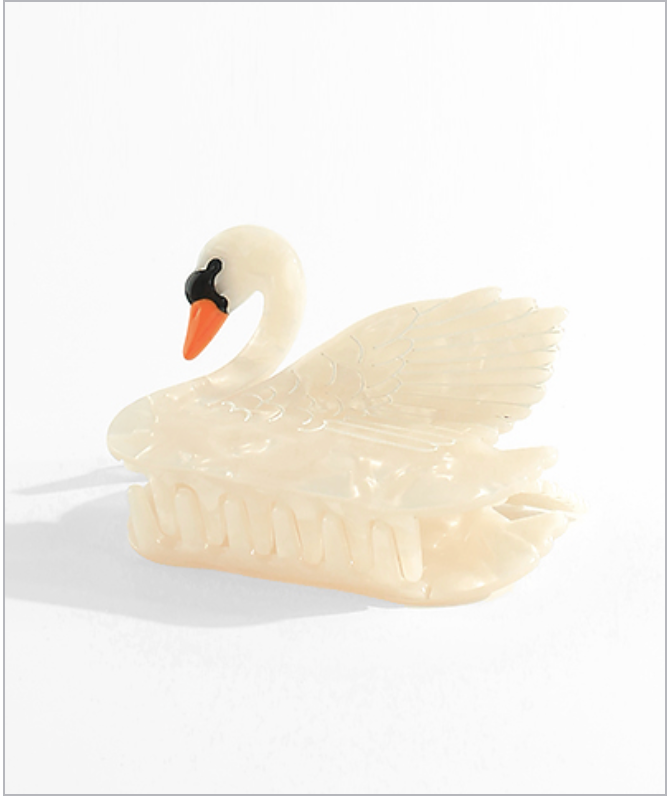 Swan Hair Clip