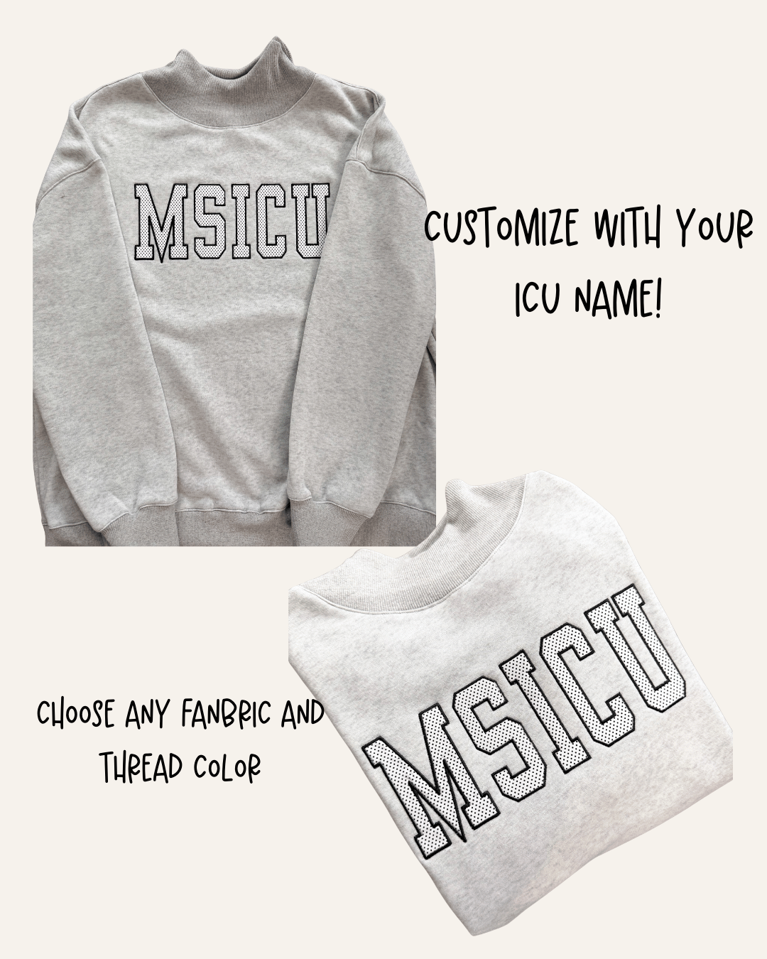 ICU Custom Sweatshirt